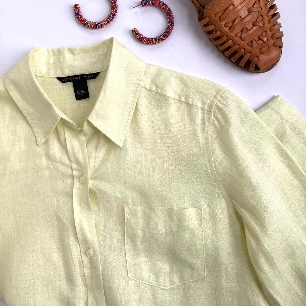 Victoria's Secret Linen Romper